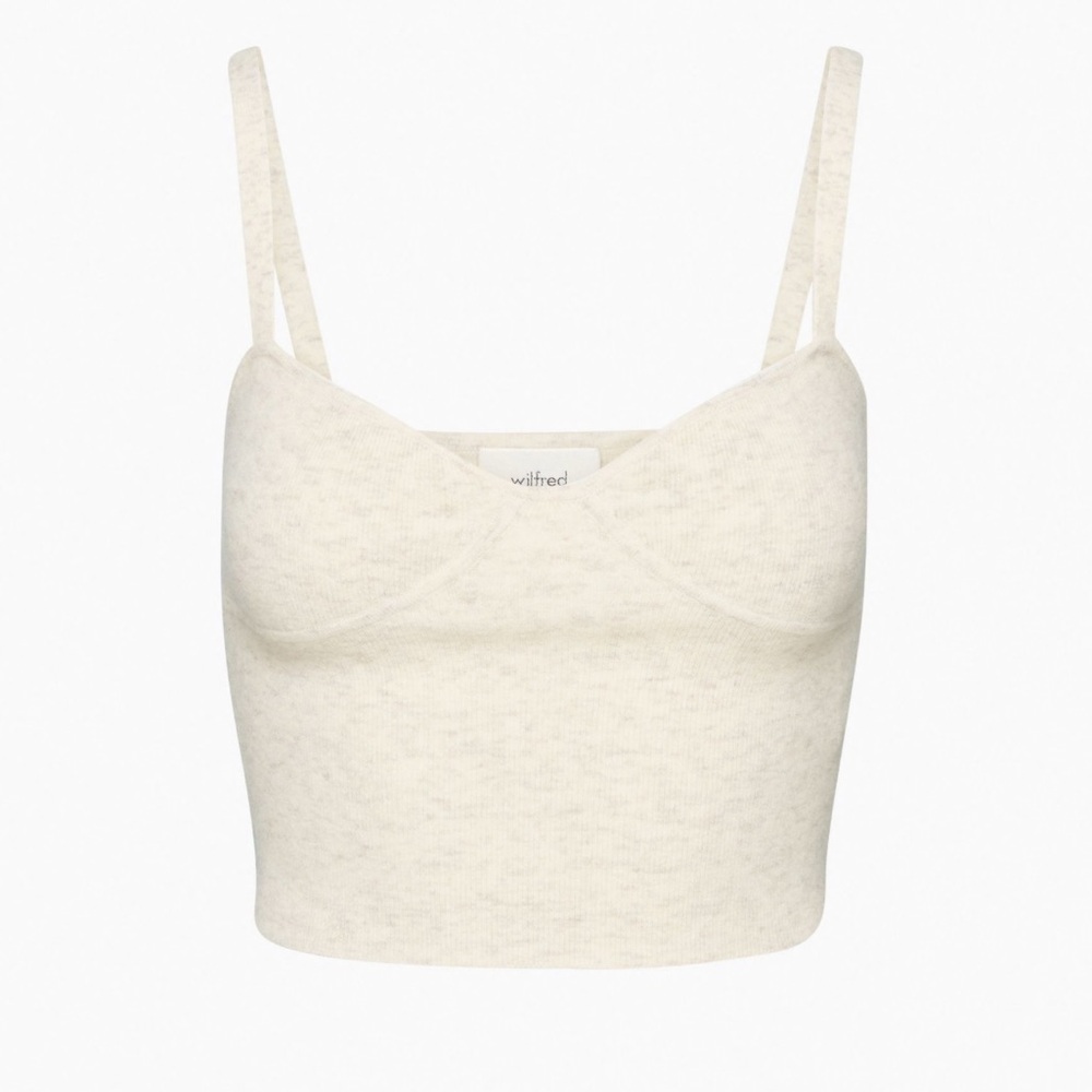 Aritzia Wilfred Sicily Sweater Tank Top